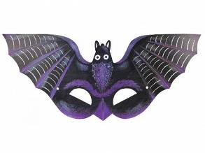Maska Papierowa Zwierzątka Nietoperz