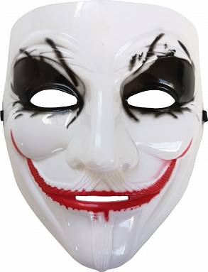 Maska Joker Czarna