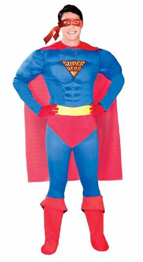Super Człowiek z Mięsniami (Superman) - XL