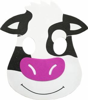 Maska Pianka Krowa