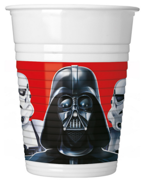 Kubeczki Plastikowe Star Wars 8 szt. 200 ml 