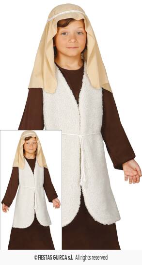 Pastuszek brązowy z kamizelką 5-6 lat