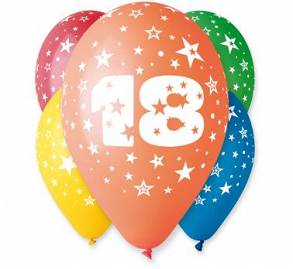 Balony z nadrukiem 18 12