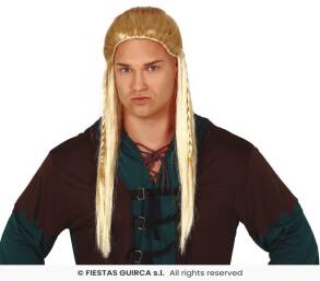 Peruka Blond Łucznika Elfa Legolas Władca Pierścieni