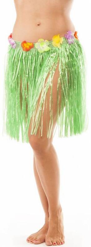 Spódnica Hawajska Eko 45 cm Zielona