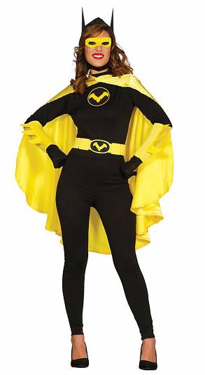 Superbohaterka Batgirl - S/M (5elementów)
