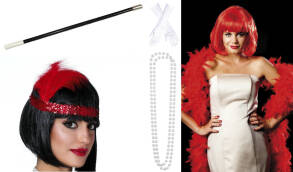 ZESTAW RETRO LATA 20 TE 5 ELEMENTÓW