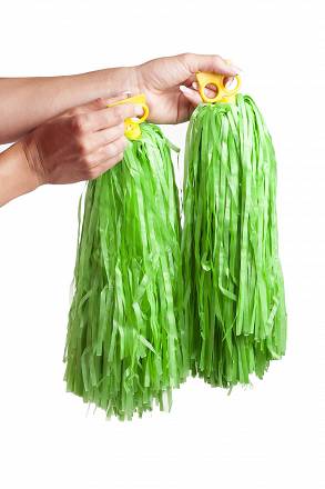 Pompon Cheerliderki  Eko Zielony