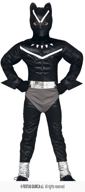 STRÓJ CZARNA PANTERA KOT 5-6 LAT