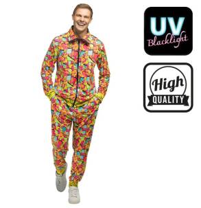 Dres Męski z Lat 90' Disco UV - L
