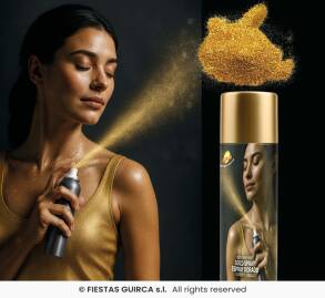 SPRAY DO CIAŁA ZŁOTY 75ML