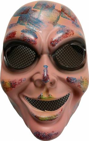 Maska plastikowa psychopata II