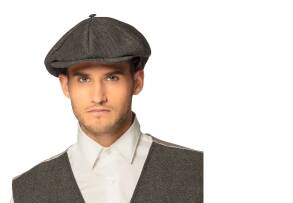 Kaszkiet Retro Peaky Blinders Szary
