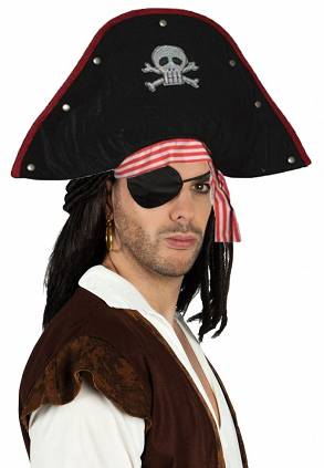 Czapka Pirat ze Wstążką