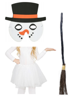 Strój Bałwanek dla dziewczynki - One size 