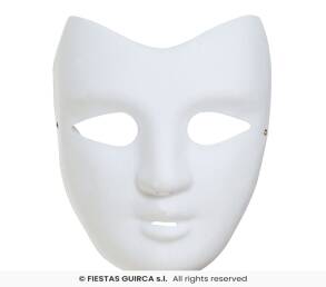 MASKA DO MALOWANIA BIAŁA TWARZ
