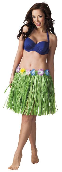 Spódnica Hawajska 45 cm Zielona