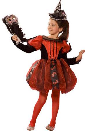 Strój Czarownica na Balu  110/116cm