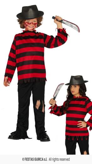 Strój Freddy Kruger 10-12 Lat 