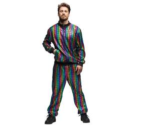 KOLOROWY DRES MĘSKI M