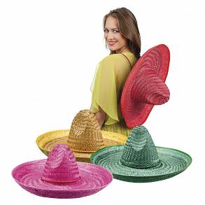 Sombrero Słomkowe 50 cm (4 kolory)