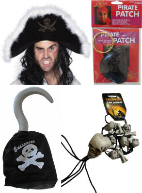 Zestaw Pirata Premium - Kapitan Czarna Perła