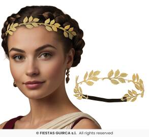 Wieniec Laurowy Złota Tiara Lux