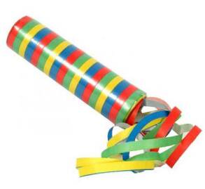 Serpentyna Multikolor 4 m Sylwester