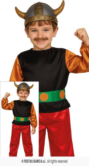 Strój Gal Asterix 7-9 Lat 