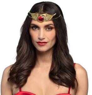 Złoty Diadem Wonder Woman Opaska Superbohaterka 