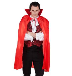 Peleryna Z Kołnierzem Eko Czerwona