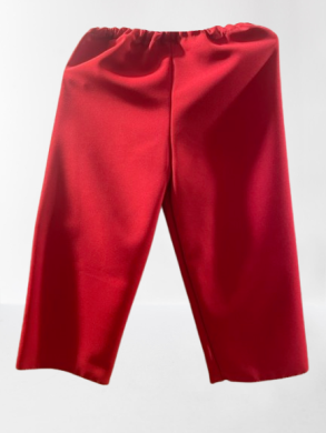 Spodnie ze Streczu Czerwone