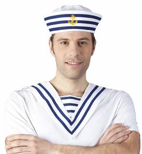 Kołnierz Marynarza Granatowy 