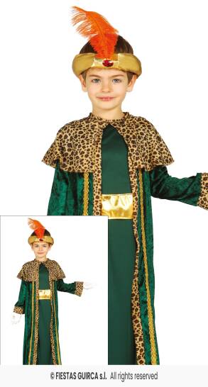 STRÓJ KRÓL ZIELONY 5-6 LAT JASEŁKA