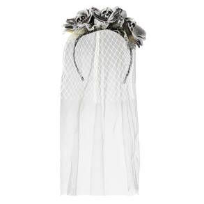 Opaska z welonem Gnijąca Panna Młoda 