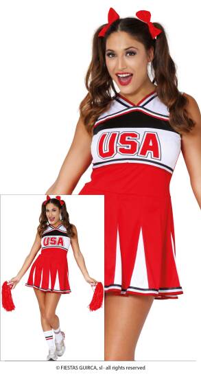 STRÓJ CHEERLEADERKA USA S