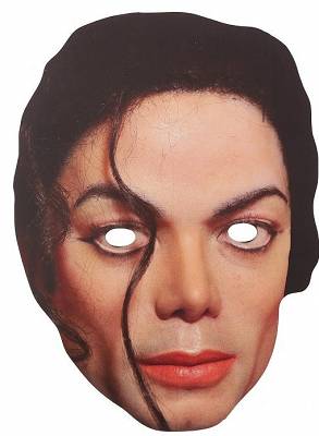 Maska papierowa Michael Jackson