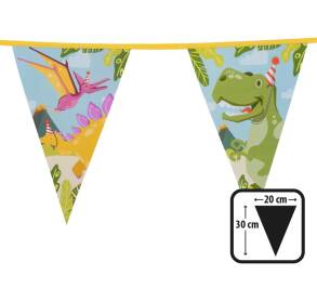 Girlanda Dino Party 6 M - 30x20 cm 