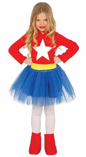 Kostium Wonder Women Supermanka 5-6 lat