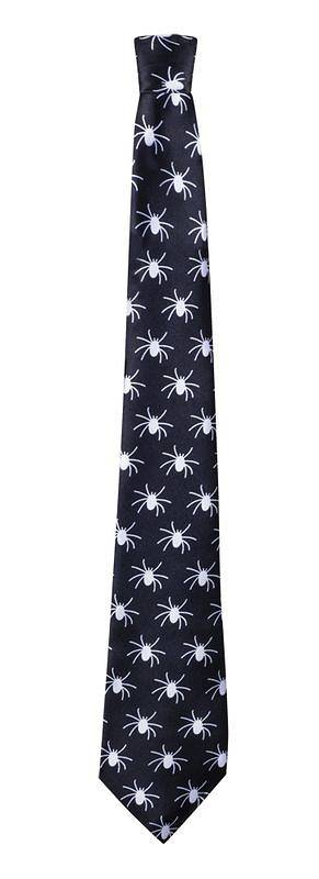 Krawat w Pająki 135 cm