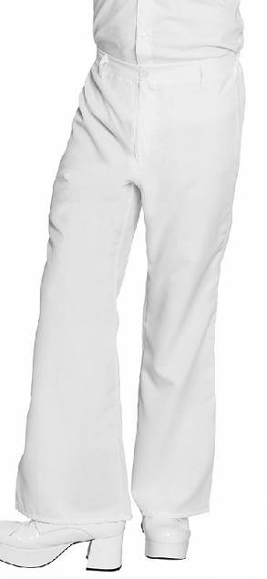 Spodnie Disco Białe - M/L