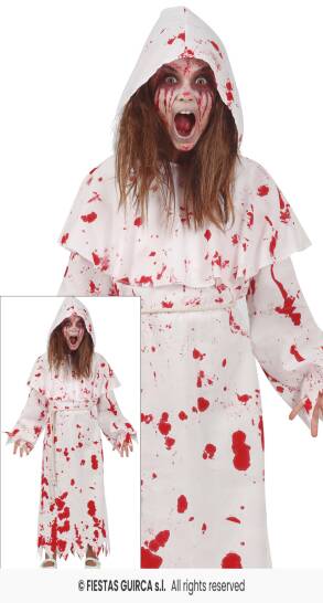 Strój Krwawy Duch Mnich 5-6 Lat