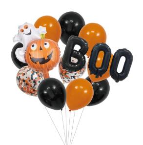 Zestaw Balonów Halloween Boo 14 szt.