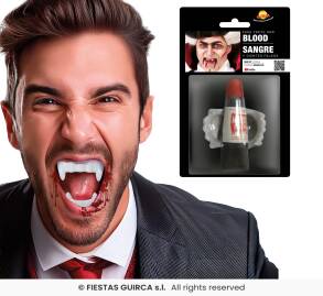 ZĘBY WAMPIRA Z KRWIĄ 15 ML