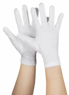 Rękawiczki Lata 20-te Eko Białe
