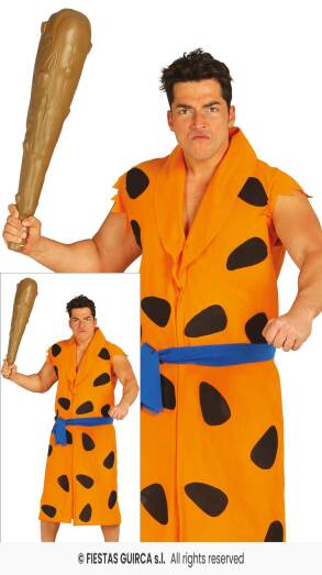 Strój Jaskiniowiec Fred Flinstone - XL