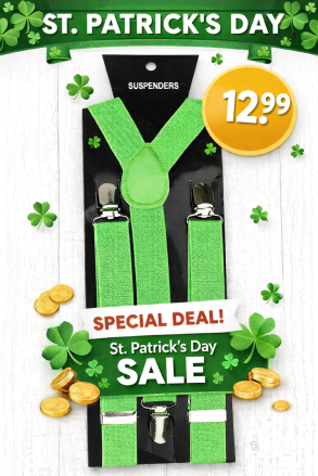 SZELKI ZIELONE DZIEŃ ŚWIĘTEGO PATRYKA