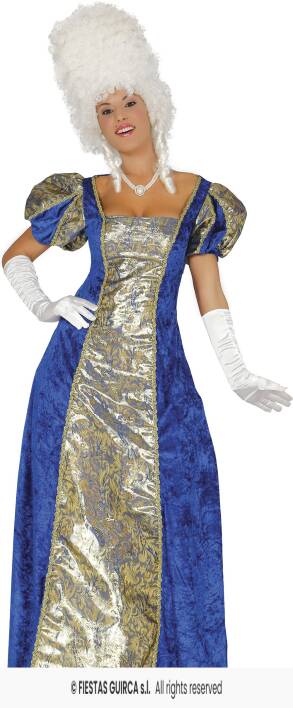 STRÓJ BAROKOWA DAMA MARKIZA  BARONOWA 36-38 S