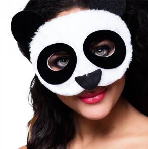 Maska Pluszowa Panda