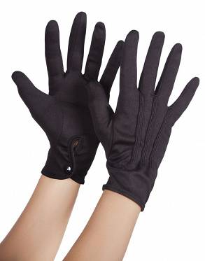 Rękawiczki Lata 20-te Lux Czarne
